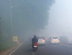 Kabut Asap Ganggu Jarak Pandang, Trio Motor Ingatkan #Cari_Aman