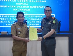 Pemkab Balangan Terima Legal Opinion Kejari soal Tata Cara Pengadaan Tanah Desa