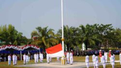 HUT ke-81 RI, 39 Paskibraka Balangan Tuntaskan Tugas Lewat Formasi Balangan Baharat