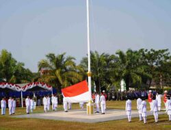 HUT ke-81 RI, 39 Paskibraka Balangan Tuntaskan Tugas Lewat Formasi Balangan Baharat