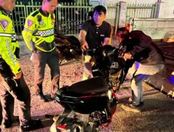 Patroli Tengah Malam, Satlantas Polresta Banjarmasin Sasar Pelanggaran dan Balap Liar