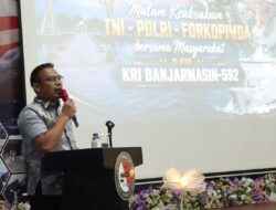 785 Warga Antusias Kunjungi KRI Banjarmasin-592, Operasi Trisula Jaya Tinggalkan Kesan di Kotabaru