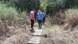 DPRD dan PUPR Balangan Tinjau Jembatan Rusak di Muara Ninian, Diusulkan Dibangun pada 2027