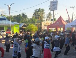 Trio Motor Buntok Semarakkan Showroom dengan DanceMix dan Devi D’Mers