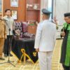 Lantik Kades Antar Waktu Desa Kalian, Bupati Kotabaru Tekankan Amanah dan Tanggung Jawab