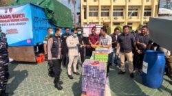 Dikirim dari Surabaya, 16 Ribu Bungkus Rokok Diduga Ilegal Diamankan di Banjarmasin