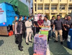 Dikirim dari Surabaya, 16 Ribu Bungkus Rokok Diduga Ilegal Diamankan di Banjarmasin