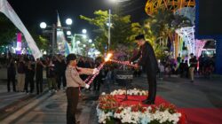 Semarak HUT ke-81 RI, Pemkab Kotabaru Gelar Taptu dan Pawai Obor