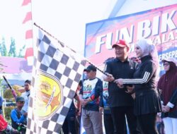Bupati Samsul Rizal Lepas Ribuan Goweser Ikuti Funbike HST Menyala 2026