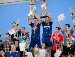 Perebutan Juara Berlangsung Meriah, Khuznul Anang-Nyoman Latre Juara Ganda Utama PB Al-Wafa 2026
