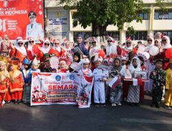 Ratusan Anak PAUD se-HST Antusias Ikuti Karnaval Ceria 2026