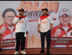 3.000 Warga Serbu Jalan Sehat DPD Hanura Kalsel