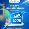 Rayakan Hari Jadi Banjar ke-76, Bank Kalsel Hadirkan Promo Voucher Belanja