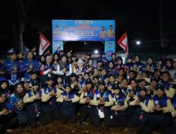 Ketua Kwarda Kalsel Sambangi Peserta Jamnas XII di Cibubur, Bawa Semangat untuk Pramuka Banua