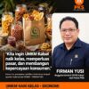 ‎Firman Yusi Dorong UMKM Segera Urus Sertifikasi Halal