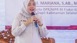 Hj Mariana Abidin Sosialisasikan Empat Pilar di Kabupaten Tanah Laut