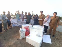 Gubernur Muhidin Salurkan Sapras Budidaya Udang Windu untuk Tiga Pokdakan di Tanah Bumbu
