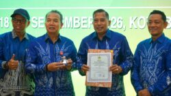 Gubernur Kalsel Raih Penghargaan Adhi Bhakti Tani Nelayan Utama di Malang Jawa Timur