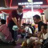 Jaga Kesehatan di Tengah Kabut Asap, Pemko Banjarmasin Bagikan 2.500 Masker Saat Nobar
