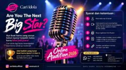 Cari Idola Buka Online Audition 2026, Kesempatan Penyanyi Muda Tembus Kancah Nasional