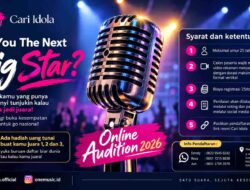 Cari Idola Buka Online Audition 2026, Kesempatan Penyanyi Muda Tembus Kancah Nasional