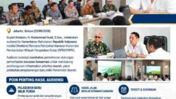 Bupati Kotabaru Temui Kemenhut, Bahas Akses Pelabuhan Penyeberangan Baru
