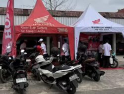 Honda Trio Motor Sampit Hadirkan Kemudahan Servis Honda Langsung di Area Publik Pemda Kotim
