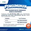 Mulai 28 Oktober, Biaya Top Up DANA dan ShopeePay via Aksel Bank Kalsel Jadi Rp2.000