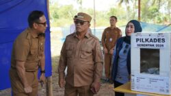 Bupati Kotabaru Pantau Pilkades Serentak, Pastikan Berjalan Aman dan Demokratis