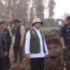 Karhutla di Sekitar RSJ Sambang Lihum, Ekskavator Dikerahkan Bongkar Bara Gambut