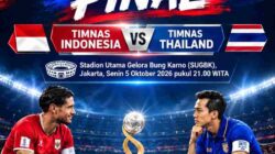 Produktivitas Gol Jadi Modal Indonesia Hadapi Thailand di Final FIFA ASEAN Cup 2026
