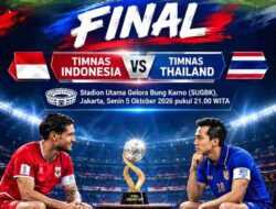 Produktivitas Gol Jadi Modal Indonesia Hadapi Thailand di Final FIFA ASEAN Cup 2026