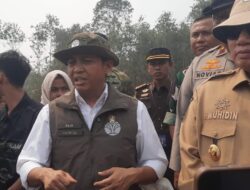 Hujan Diprediksi Pertengahan November, Menhut Raja Antoni: Jangan Lengah