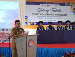Wisuda Politeknik Kotabaru, Pemkab Tekankan Penyerapan Tenaga Kerja