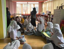 Tingkatkan Budaya Literasi, Siswa SLB-C Negeri Pembina Kunjungi Perpustakaan Palnam