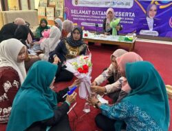 Pengembangan Literasi Berbasis Inklusi Sosial, Dispersip Kalsel Bekali Kader Posyandu dan PKK Tabalong Keterampilan